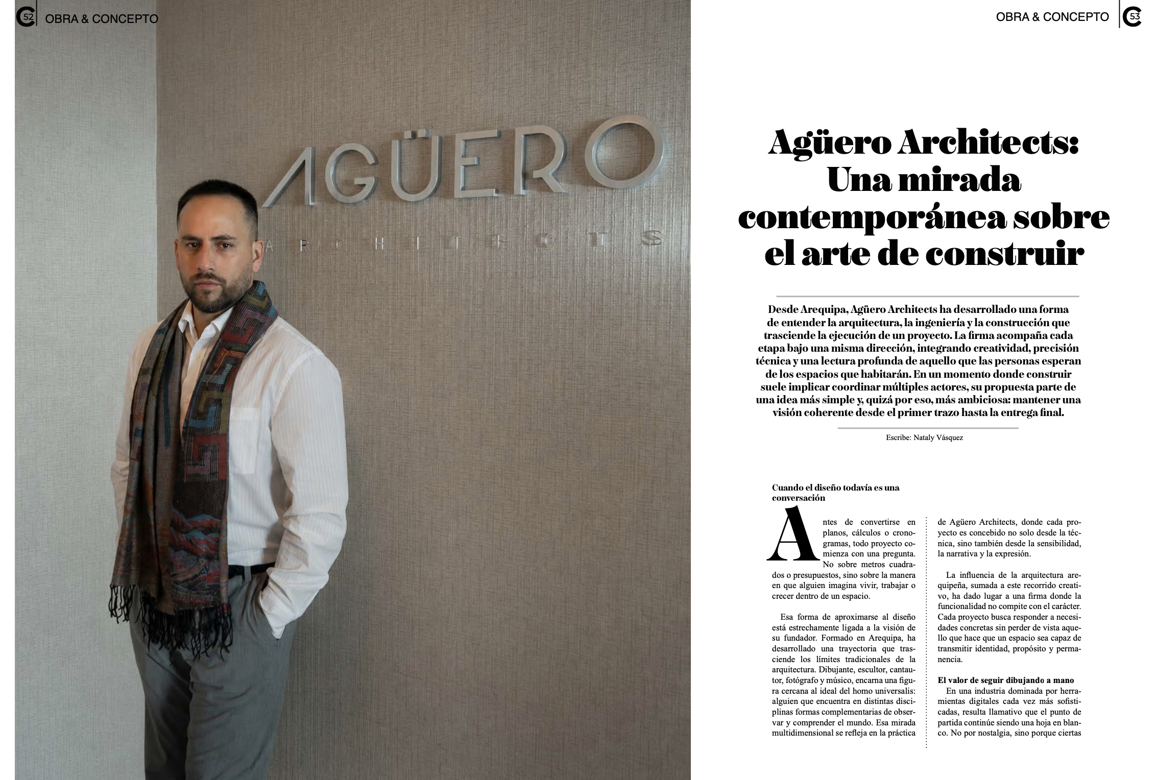 Entrevista Signature 3 — Agüero Architects